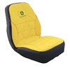 John Deere High-Back Seat Cover for Compact Utility Tractors