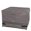 Duck Covers Soteria Rain Proof Square Patio Ottoman Table Cover - Polyester - 32-in - Grey