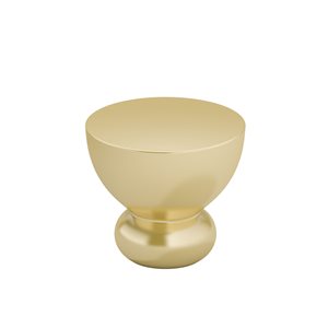cabinet brushed gold richelieu knob contemporary pack round knobs mfr