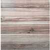 Dundee Deco Falkirk Jura II Peel and Stick 3D Wall Panel - Faux Planks - 28-in x 28-in - Beige and Pale Auburn - 5-Pack