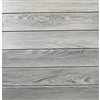 Dundee Deco Falkirk Jura II Peel and Stick 3D Wall Panel - Faux Planks - 28-in x 28-in - Grey - 10-Pack