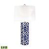 ELK Home Scale Sketch LED Table Lamp - Blue/White