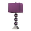 ELK Home Alva Table Lamp - Purple/Black Nickel