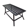 Oakland Living Rochester Coffee Table - 36-in x 16-in - Black