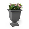 Mayne Augusta Tall Planter - Rectangle - Resin - 26-in - Graphite Grey