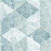 Origin Rizzo Geometric Stone Wallpaper - Light Blue