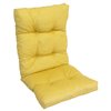 Bozanto High Back Patio Chair Cushion - Yellow