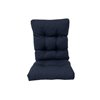 Bozanto High Back Patio Chair Cushion - Navy Blue