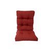 Bozanto High Back Patio Chair Cushion - Dark Red