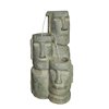 Hi-Line Gift Ltd. Easter Island Heads Fountain with LED Lights