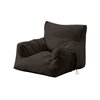 Inspired Home Loungie Comfy Indoor/Outdoor Nylon Chair - Brown