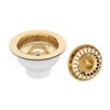 Premier Copper Products Kitchen Sink Drain Kit in Brass