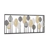 Gild Design House - 25-in H x 48-in W Botanical Metal Wall Sculpture