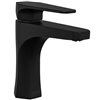 Akdy BF004-2 Matte Black 1-Handle Single Hole Bathroom Sink Faucet