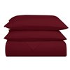 Swift Home King Microfibre 4-Piece Burgundy Bed Sheets