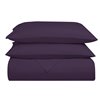 Swift Home Queen Microfibre 4-Piece Eggplant Purple Bed Sheets