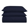 Swift Home Twin Microfibre 4-Piece Navy Blue Bed Sheets