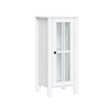 RiverRidge Home Danbury 13.88-in W x 30-in H x 11.69-in D White MDF Freestanding Linen Cabinet
