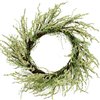 Northlight 12-in Green Artificial Wreath Plant