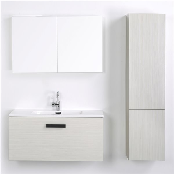 Single Sink Floating Bathroom Vanity, Single Vanity Sink Cabinet