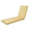 Duck Covers Weekend Rectangle Patio Chair Cushion in Straw