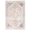 Safavieh Montage 4-ft x 6-ft Grey/Ivory Rectangular Indoor/Outdoor Abstract Southwestern Area Rug