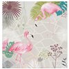 Safavieh Barbados 7-ft x 7-ft Grey/Pink Square Indoor/Outdoor Floral/Botanical Tropical Area Rug