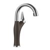 BLANCO Artona PVD Steel/café 1-handle Deck Mount Bar And Prep Handle/lever Residential Kitchen Faucet