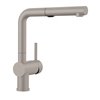 BLANCO Linus Concrete Gray 1-handle Deck Mount Pull-out Handle/lever Residential Kitchen Faucet