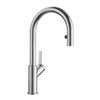 BLANCO Urbena Classic Steel 1-handle Deck Mount Pull-down Handle/lever Residential Kitchen Faucet
