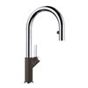 BLANCO Urbena Chrome/café 1-handle Deck Mount Pull-down Handle/lever Residential Kitchen Faucet