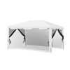 Outsunny 9.6-ft Rectangle White Canopy