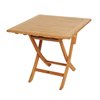 ARB Teak & Specialties Square Outdoor Balcony Table 31.5-in W x 31.5-in L