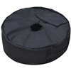Outsunny 19-in Round Patio Umbrella Base Weighted Sand Bag, Black