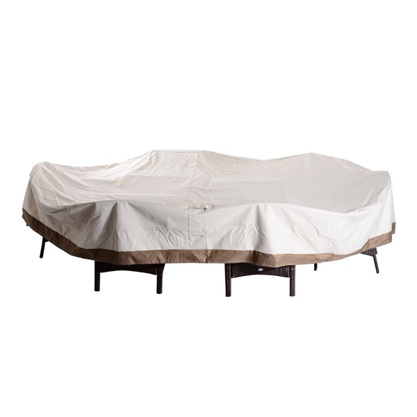 Outsunny Furniture Cover Beige, Home Depot Canada Outdoor Furniture Covers