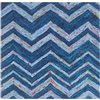 Safavieh Nantucket 4-ft x 4-ft Blue/Multi Indoor Handcrafted Square Area Rug