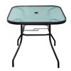 CASA Inc. Square Outdoor Coffee Table 32.3-in W x 32.3-in L with Umbrella Hole