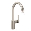 MOEN Align Spot Resist Stainless 1-handle Deck Mount High-arc Handle/lever Residential Kitchen Faucet