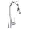 MOEN Sleek Chrome 1-handle Deck Mount Pull-down Handle/lever Residential Kitchen Faucet