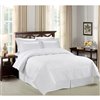 Swift Home 8-piece White King Comforter Set