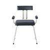 Medline Grey Composite Freestanding Shower Chair (ADA Compliant)
