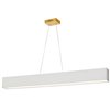 Dainolite Aubrey Modern/Contemporary 51-in White LED Pendant Light