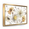 Designart Metal Wall Art Gold Wood Framed 30-in H X 40-in W Landscapes Canvas Wall Panel