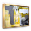 Designart Metal Wall Art Gold Wood Framed 36-in H X 46-in W Photography Canvas Wall Panel