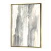 Designart 32-in x 16-in Gold Glamour Direction I with Gold with Gold Wood Framed Wall Panel