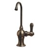 Whitehaus Collection Point Of Use Pewter 1-handle Deck Mount Low-Arc Handle/Lever Residential Kitchen Faucet