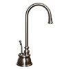 Whitehaus Collection Point Of Use Brushed Nickel Deck Mount Low-Arc Handle/Lever Residential Kitchen Faucet - 1-handle