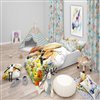 Designart 3-Piece Yellow Horse & Foal with Meadow Twin Duvet Cover Set