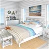 Designart 3-Piece Beach King Bedding Set