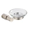 Fresca Magnifico Brushed Nickel Glass Soap Dish